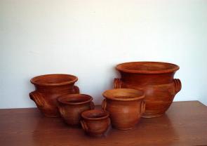 Római bordásfüles kaspó