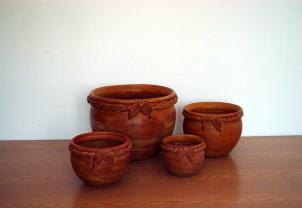 Gömböc fonatos kaspó