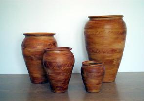 Római amfora karcos (díszítetlen)