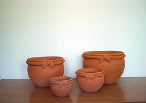 Gömböc fonatos kaspó