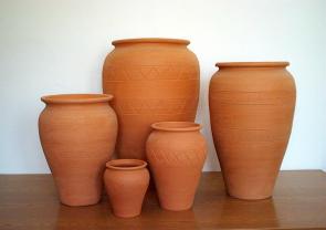 Római amfora karcos (díszítetlen)